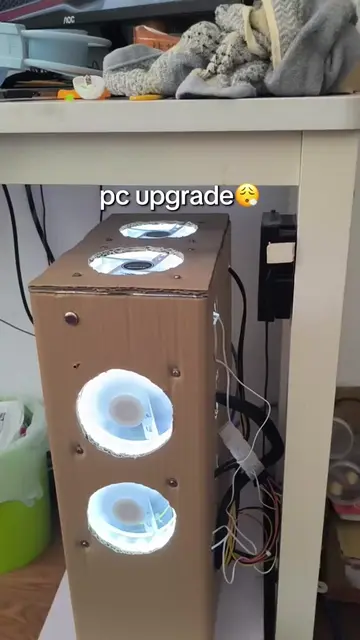 pc setup upgrade 😮‍💨#pc #pcbuild #techtok #fyp #setup 