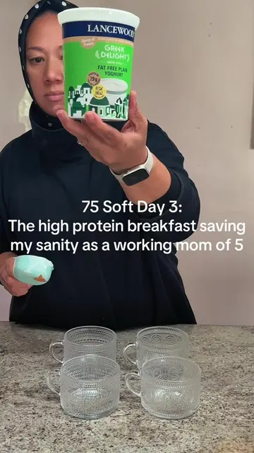 Day 3 of 75 soft! Balancing 5 kids, a full-time job, and my business means if I 