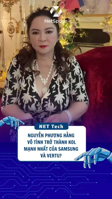 Cô Hằng dùng các kiểu loại điện thoại luôn #netspace #technology #vertuphone #sa