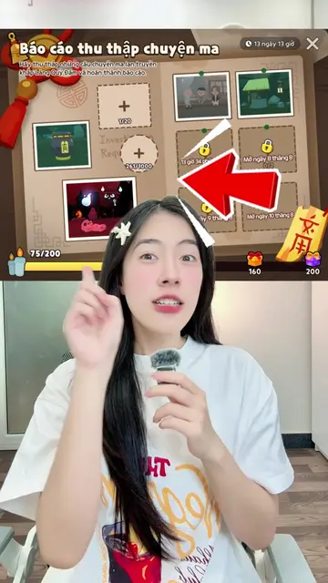 Bà Nhi hướng dẫn toàn bộ sk “Báo cáo thu thập chuyện 👻”#xuannhichan #PlayTogeth