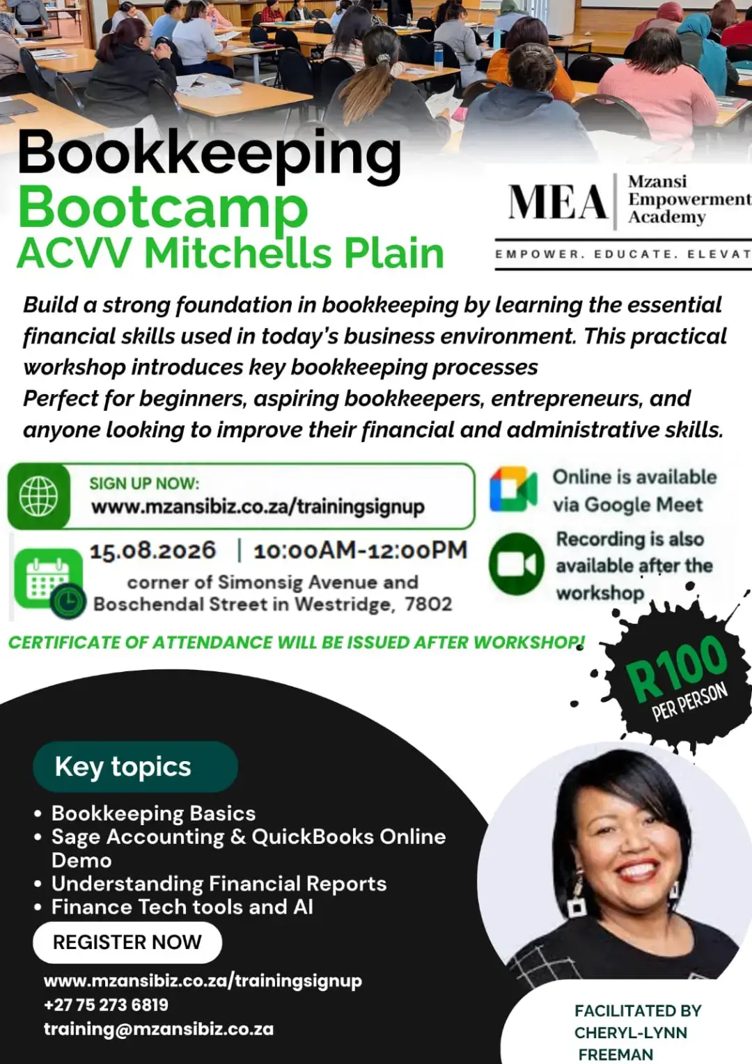 Build a strong foundation in bookkeeping and gain practical financial skills use