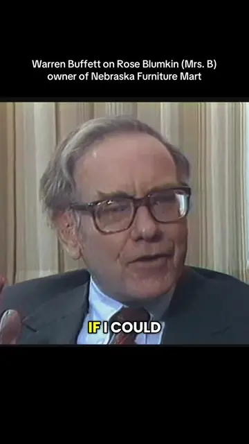 Mrs. B was as cut-throat as they come 😂  #warrenbuffet #entrepreneur #business 