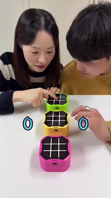 멀티태스킹 안되는 우리..ㅋㅋㅋ 🎲 game: #giiker틱택토볼트 👩🏻‍🤝‍👨🏼 players: 2 ✅게임방법  1. 번갈아가며 