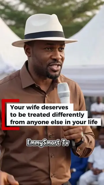 Do you know that your wife deserves to be treated differently from anyone else i