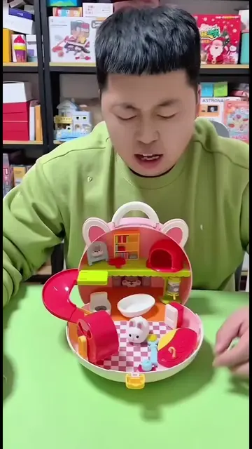 🐯 Big Tiger vs Little Rabbit! Who Owns the House 🏠🐰 #babycartoon #babyfunny #