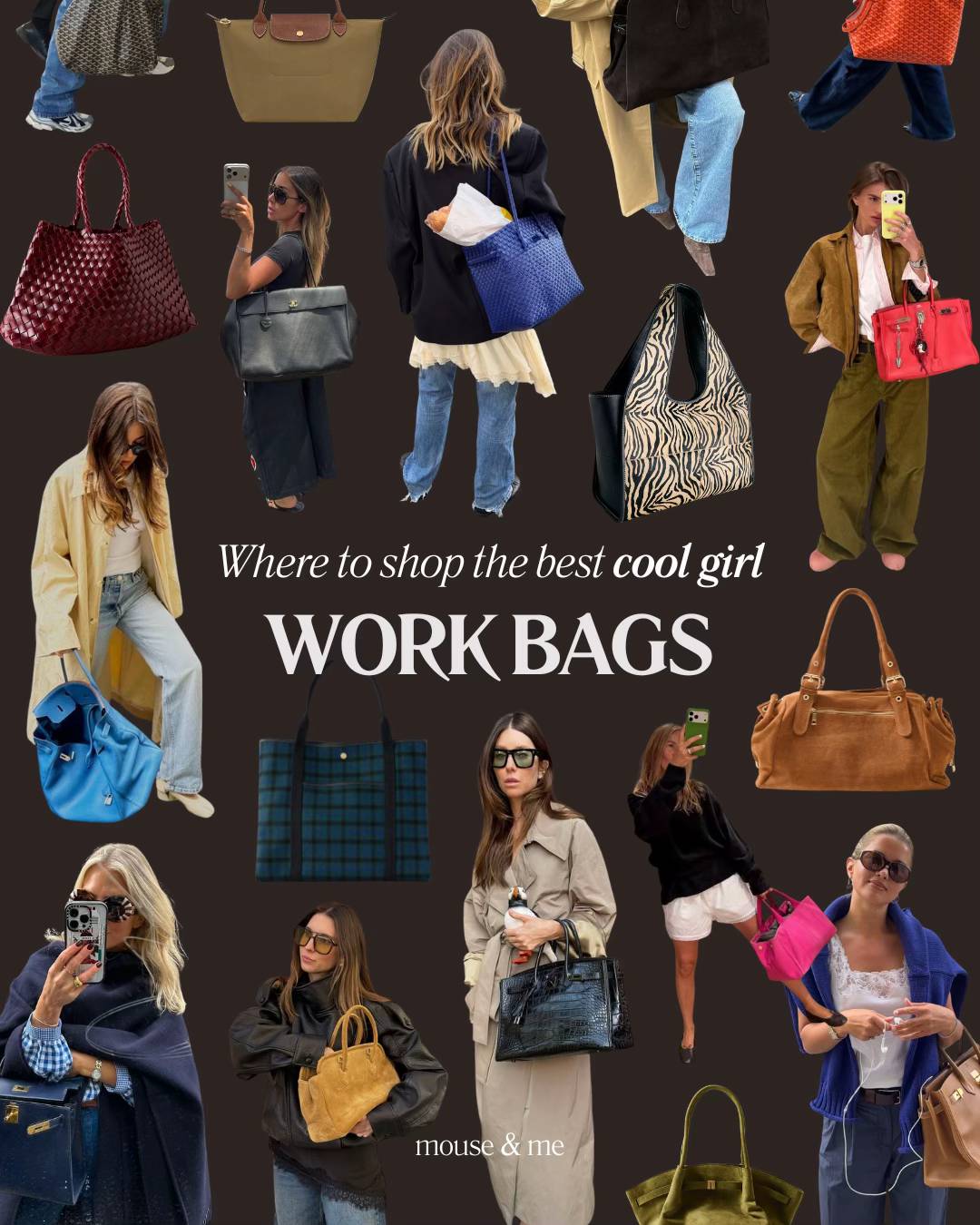 That feeling when you secure your dream work bag for the new season 👜 Also new 