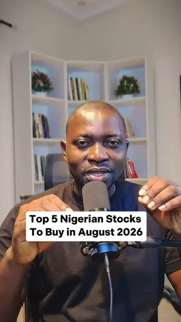 Top 5 Nigerian stocks to buy in August 2026.