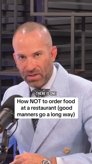 How NOT to order food at a restaurant (good manners go a long way)