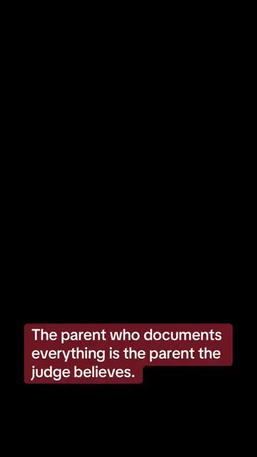 This is what family lawyers wish every co-parent had before court. Not screensho