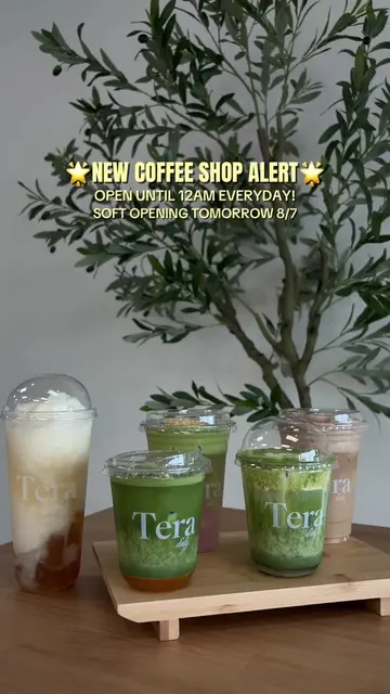 OC, we officially have a new late-night coffee spot☕🌙✨ TERA DAILY opens tomorro