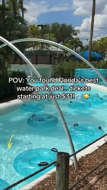 Looking for the perfect way to cool off in Florida? 🌴💦 Adventure Island Tampa 