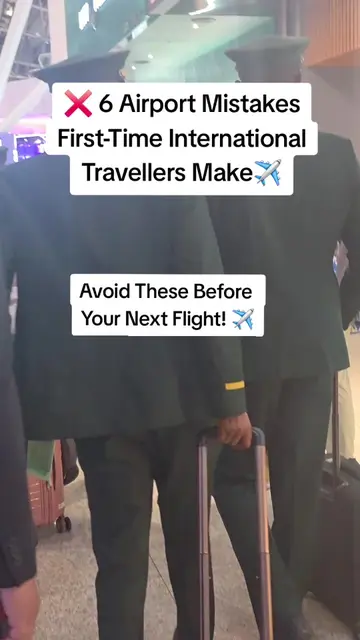 🌍 The Biggest Airport Mistakes First-Time International Travellers Make ✈️ Your