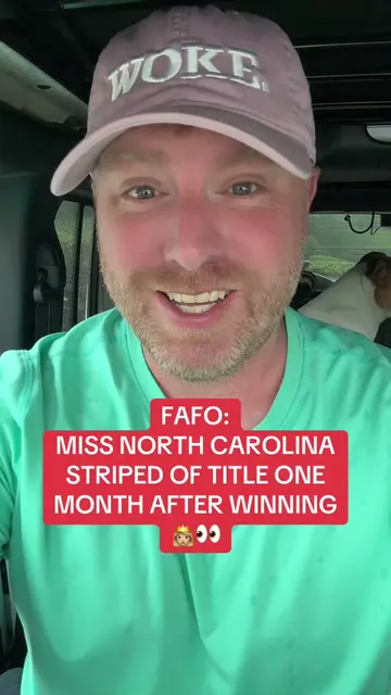 A crown is a platform, not protection from accountability. Miss North Carolina U