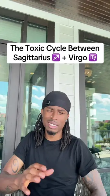 Toxic cycle between Sagittarius ♐️ and Virgo ♍️ #fyp #sagittarius #virgo #astrol