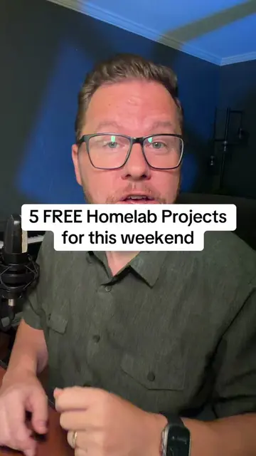 5 more free homelab projects — part two of the video that did 590K. Containers, 