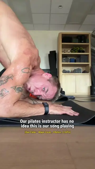 helped me power through the class tho #pilates #majorlazer @MAJORLAZER @americaf