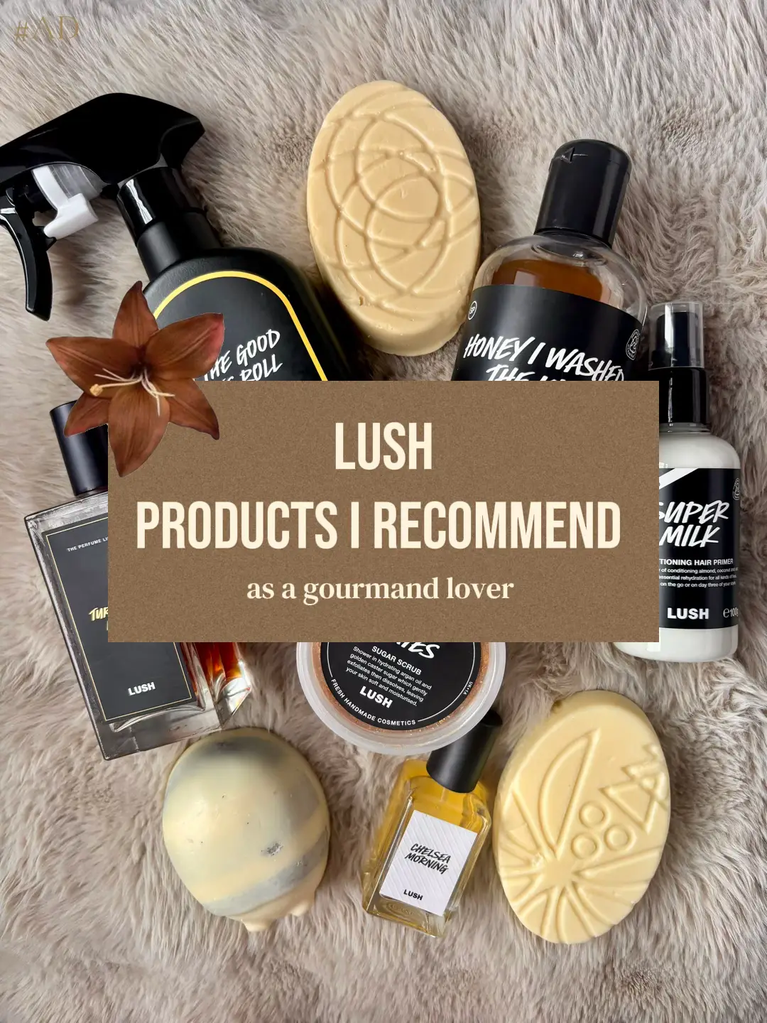 #ad | Gourmand LUSH products I recommend🫶🏼 - Get a FREE LUSH Magic Crystals Bo