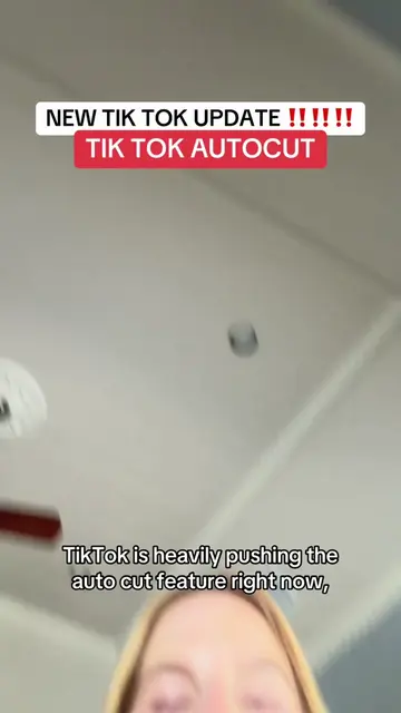 Tik tok autocut feature. New tik tok update. #autocut #tiktokupdate #newfeature 
