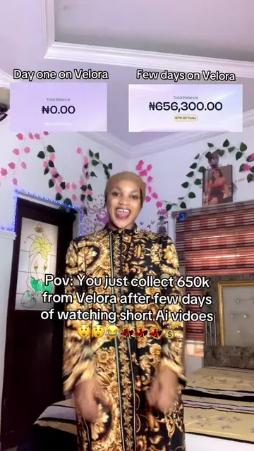 Just for watching short vidoes oo😲💃💃💃#velora #veloraplatform #creatorsearchi