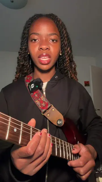 Earrings guitar solo 🎸 easy tutorial  #malcolmtodd #guitartok #guitartutorial #