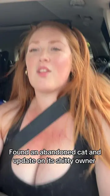 How someone can treat their poor baby like this is beyond me… #abandonedcat #ani