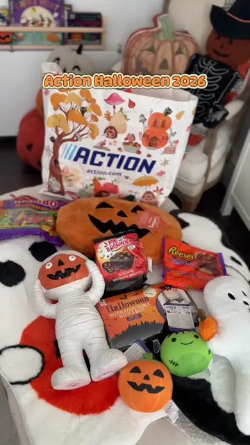 Halloween at Action 2026! Halloween home decor and more! Love the pillows, rugs 