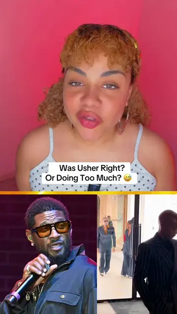 If you were Usher, would you have said something… or just let it go? 👇 #celebri