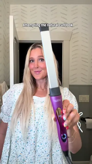 Can someone tell me if I'm even using this curling iron right!? #naturalcurls #r