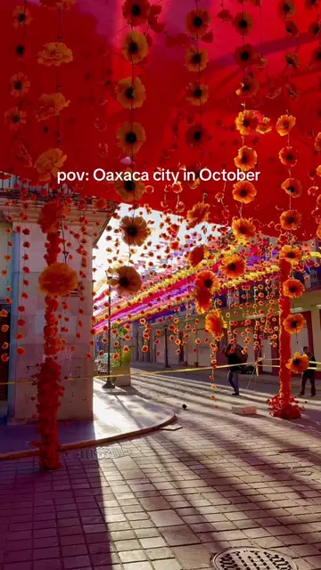 friendly reminder: Oaxaca City is already celebrating a week before Dia de Muert