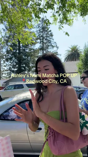 @aaashleyk @Nami Matcha POP UP 🍵 at Luma Coffee Lounge in #redwoodcity SHES SO 