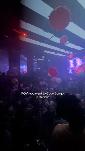If only clubs could be like that in the US🥹 #cocobongo #cancun #nightclub #trav