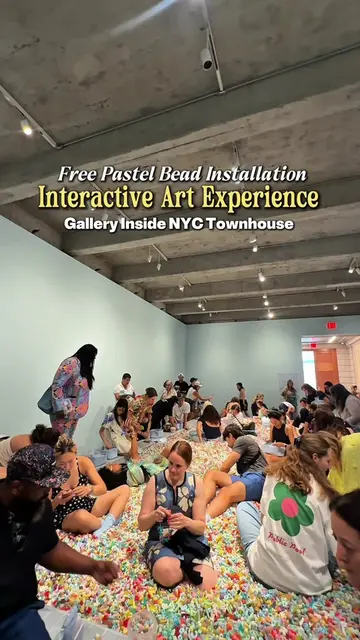 The Most Colorful Interactive Art Experience in New York City 🎨✨💖 If you're lo