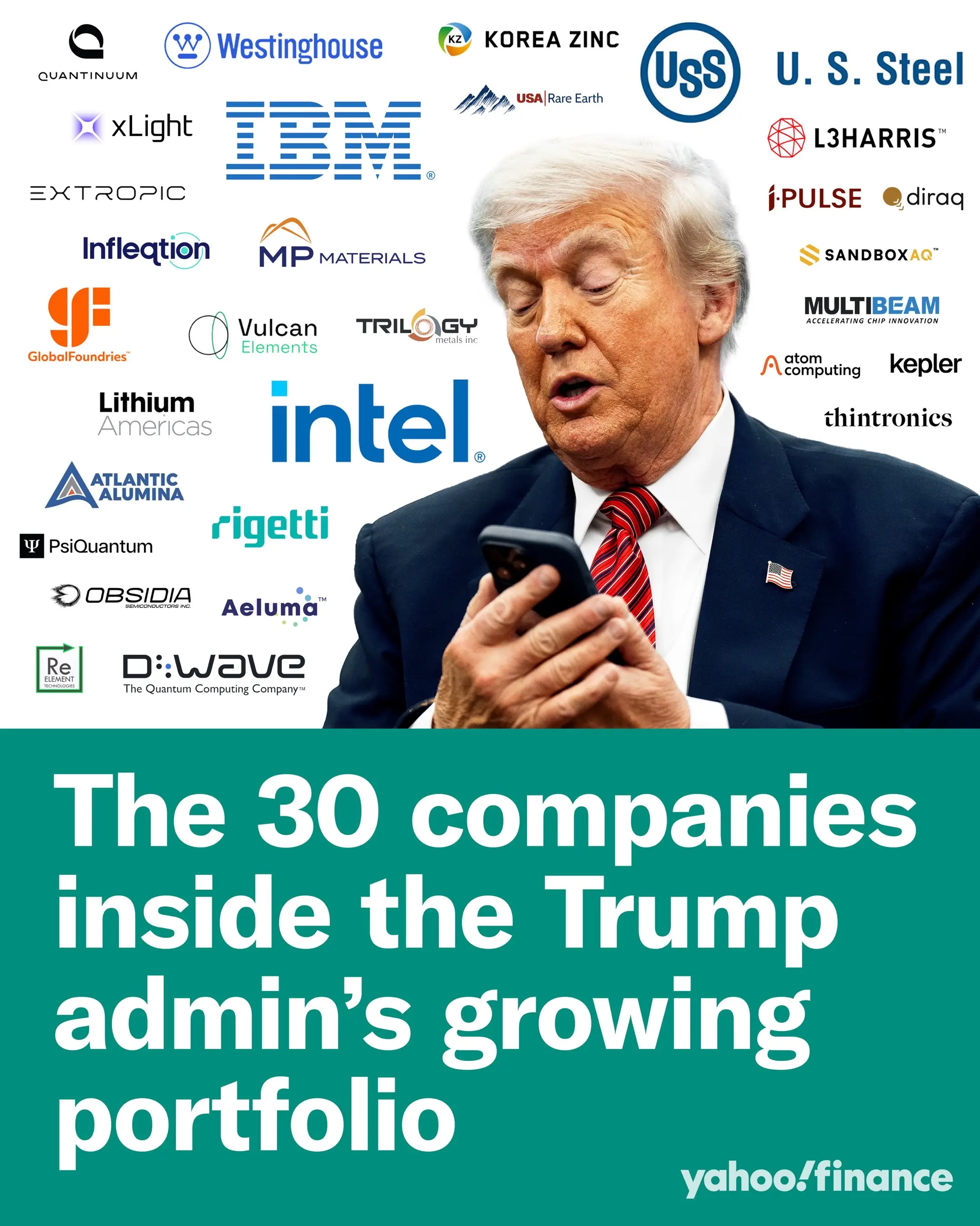 Last week, the Trump administration added 6 chipmakers to its stock portfolio br