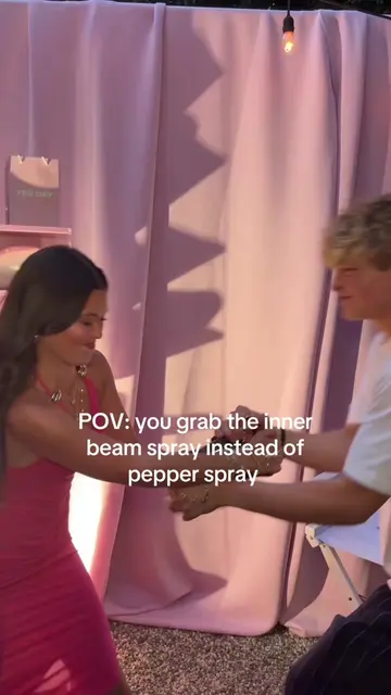 wrong spray... right glow. ✨😅