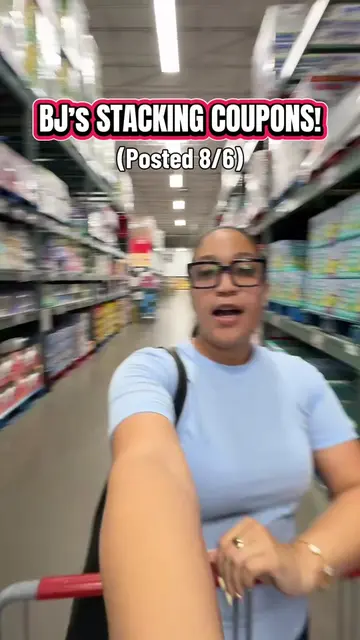 BJ’s Stacking Coupons 🔥 Posted 8/6! All the coupons are on the BJs app! #bjs #b