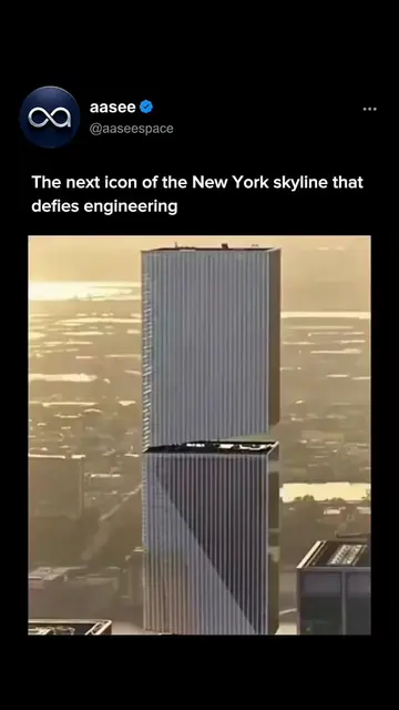 New York is about to gain a new icon that challenges all the rules of traditiona