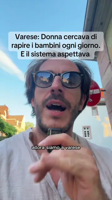 A Varese una donna tentava di rapire i bambini e ogni giorno era ancora lì. Il s