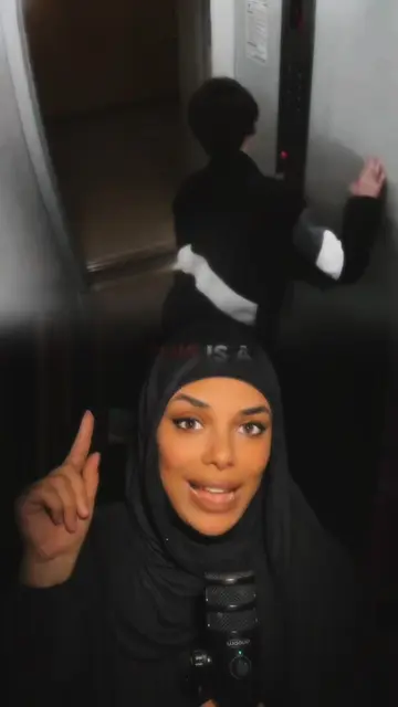 ما الذي حدث قبل أن يدخل هذا الشاب إلى المصعد🛗     لقطات المصعد التي لم يجد لها 
