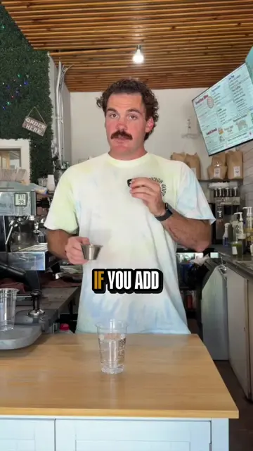 If you add espresso part 2… #espresso #coffee #espressotonic #coffeeshop #mornin