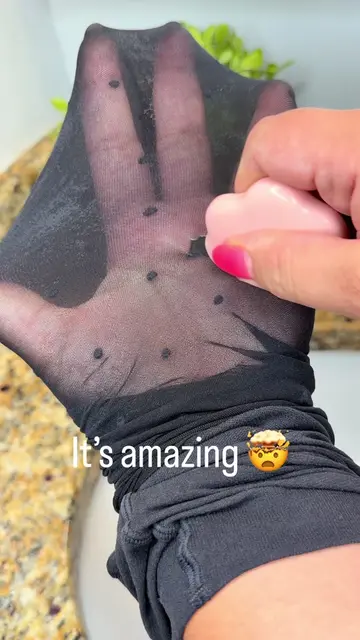 Life Hack 😎 Boil your tights, then freeze them… and they’ll be much harder to t