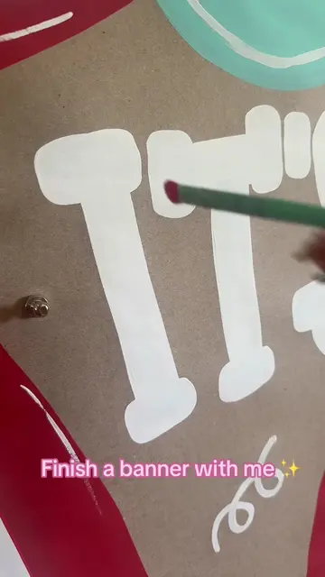 Welcome to the cutest show on earth. 🎟️🎪 #bannerartist #bannerpainting #handpa