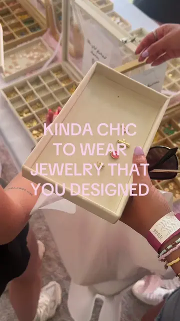 Wearing jewelry that YOU designed>>> Design yours now at charmedbychels.com! Lin