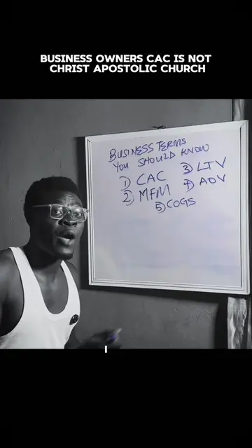 In Nigeria, CAC usually means Christ Apostolic Church. In business, CAC is simpl
