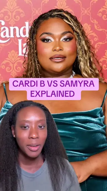 The Drama between Cardi B and Samyra Explained #cardib #samyra #oldnavy #popcult