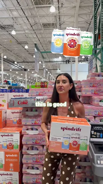 This is good this is bad basics edition @costco 🧀🥤🐓  @drinkspindrift Sparklin