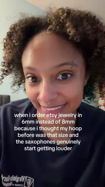 my ear is swollen and hurts so bad but the jewelry is adorable and non returnabl