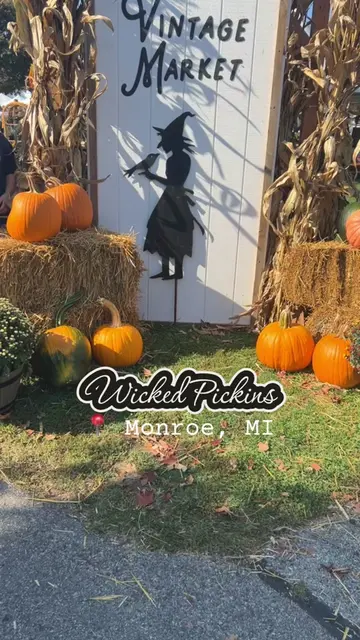 Wicked Pickin' is a massive annual spooky-themed fall market hosted by The Vinta