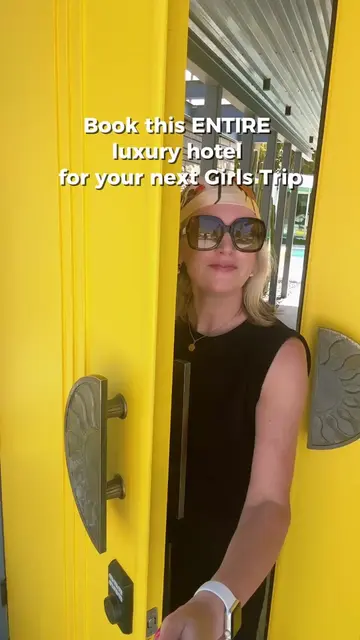 Found the Palm Springs property you book for the girls' trip, the bachelorette, 