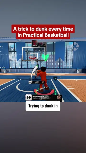 Dunking in Practical Basketball is trickier than you think. #practicalbasketball