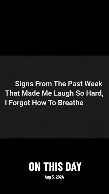 #onthisday #funny #hilarious #laugh #sign 